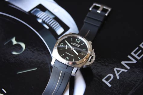 rubber b panerai|best aftermarket panerai straps.